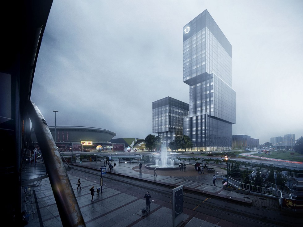 Biurowiec .KTW projektu Medusa Group